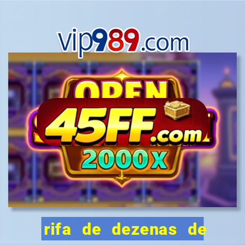 rifa de dezenas de 1 a 100